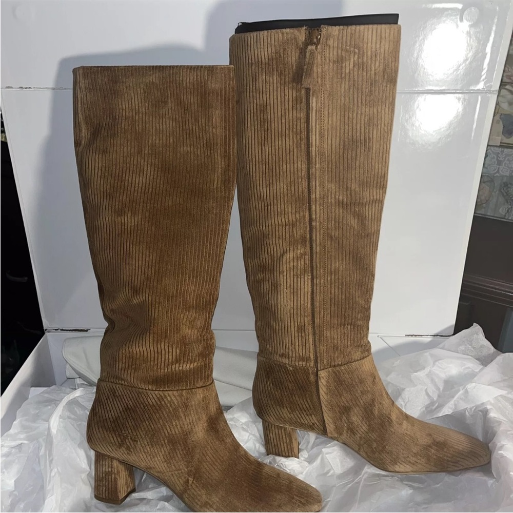 3.1 Phillip Lim Tess Suede Square Toe Boot MSRP $895 EUR 41 Best Fit 10.5 US New - Picture 2 of 10